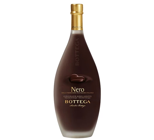 Bottega Grappa Nero - feketecsokoládés likőr - olasz-likőr-Veritas-borwebshop