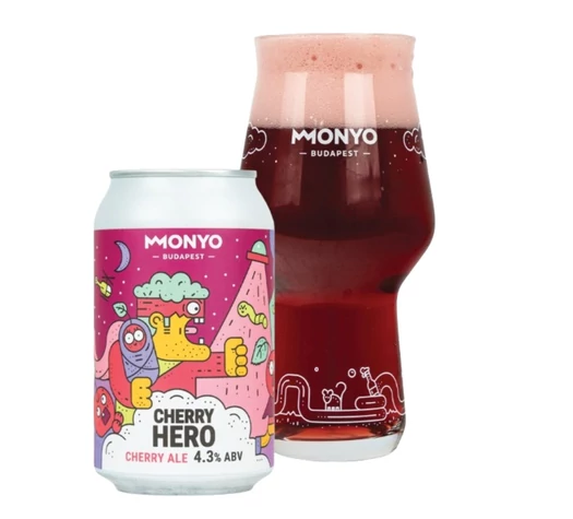 Monyo Cherry Hero sör - Veritas - borkereskedes.hu
