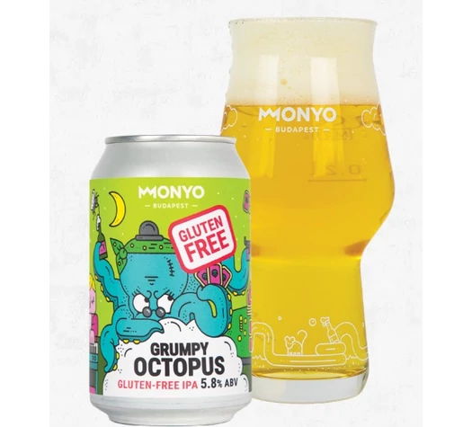 Monyo Grumpy Octopus gluténmentes sör - Veritas - borkereskedes.hu