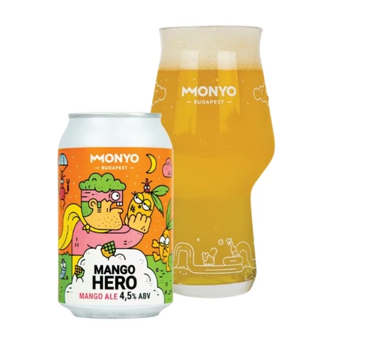 Monyo Mango Hero sör - Veritas - borkereskedes.hu
