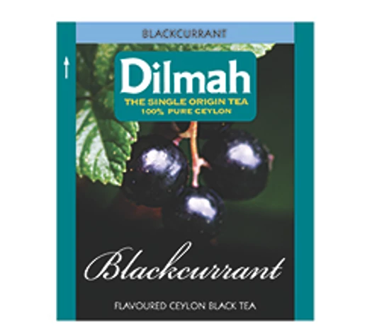 Dilmah tea Blackcurrant- feketeribizlis fekete tea -Veritas Borwebshop