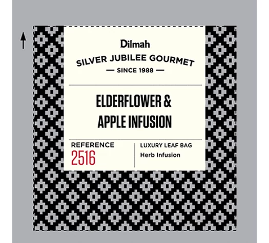 Dilmah tea  exceptional piramis filter elderflower és apple-Veritas Borwebshop