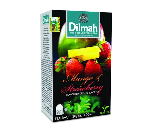 Dilmah mangó eper fekete tea-Veritas Borwebshop