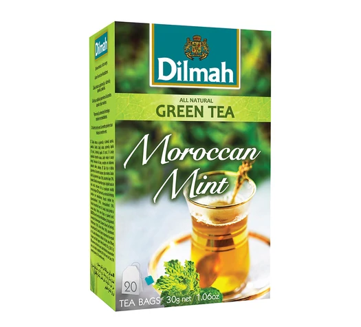 Dilmah moroccan mint green tea- mentás zöldtea-Veritas Borwebshop