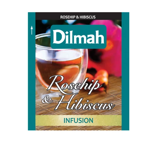 Dilmah tea rosehip hibiscus- csipkebogyó-hibiszkusz -Veritas Borwebshop