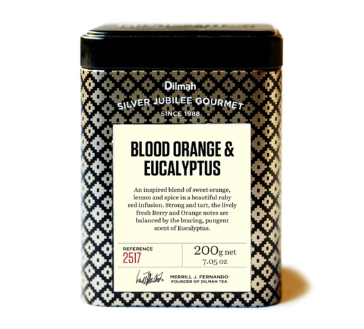 Dilmah tea exceptional piramis filter blood orange és eucalyptus-Veritas Borwebshop