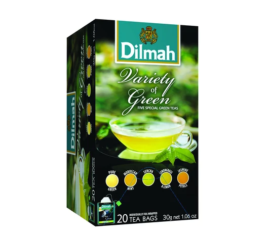 Dilmah tea variety pack green teas - vegyes zöldtea-Veritas Borwebshop