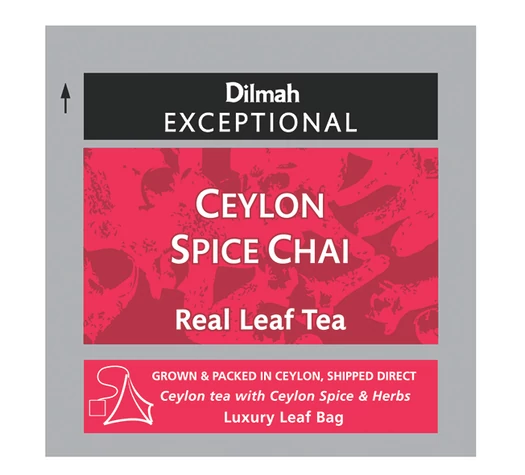 Dilmah tea exceptional piramis filter ceylon spice chai-Veritas Borwebshop