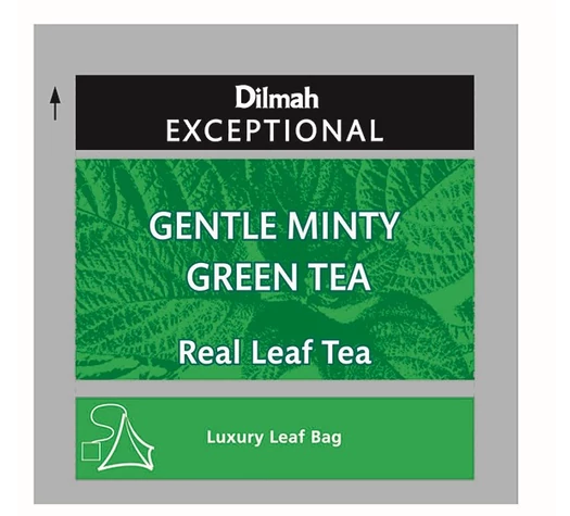 Dilmah tea exceptional piramis filter gentle minty green tea-Veritas Borwebshop