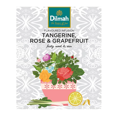 Dilmah Mandarin tea- RÓZSA - GRAPEFRUIT, 20db-os