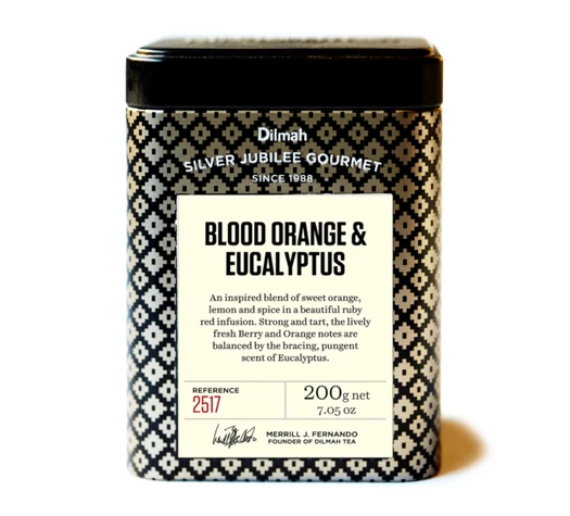 Dilmah tea T-series sjg blood orange &eucalyptus -Veritas Borwebshop