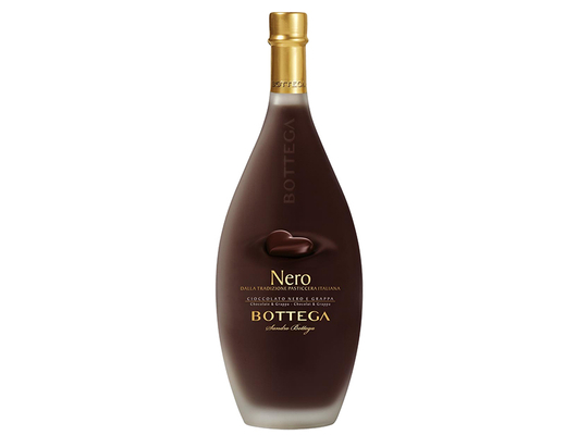 Bottega Grappa Nero - feketecsokoládés likőr - olasz-likőr-Veritas-borwebshop